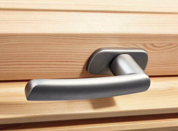 Griff GRF in Silber für Dachfenster der Baureihe R6R8 Holz;